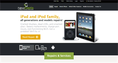 Desktop Screenshot of newcastlemobilephonerepairs.com.au